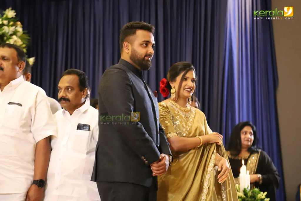 Jose K Mani Daughter Rithika wedding reception 010 - Kerala9.com Jose K Mani Daughter Rithika wedding reception 010