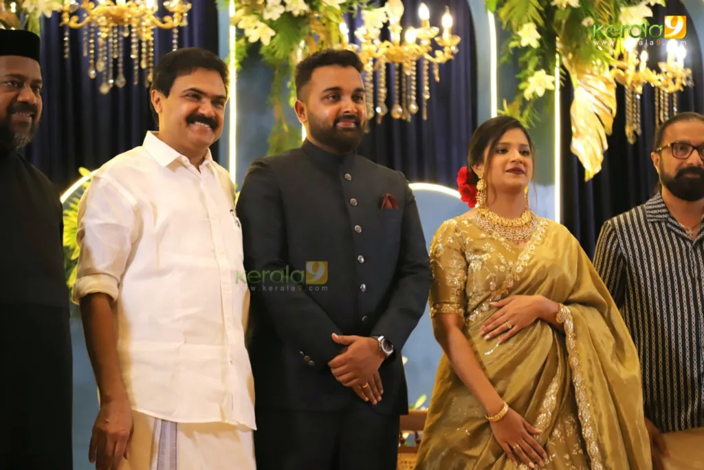 Jose K Mani Daughter Rithika wedding reception 011 - Kerala9.com Jose K Mani Daughter Rithika wedding reception 011