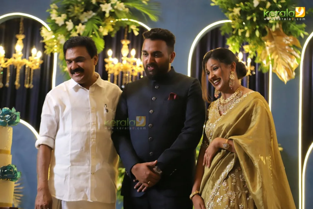Jose K Mani Daughter Rithika wedding reception 012 - Kerala9.com Jose K Mani Daughter Rithika wedding reception 012