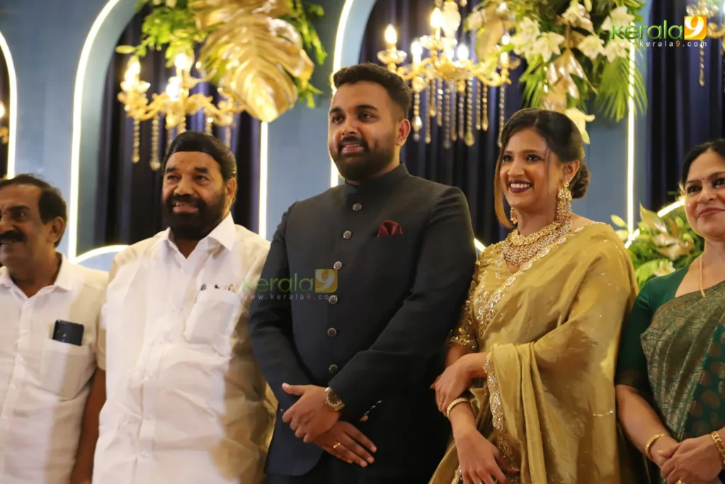 Jose K Mani Daughter Rithika wedding reception 017 - Kerala9.com Jose K Mani Daughter Rithika wedding reception 017
