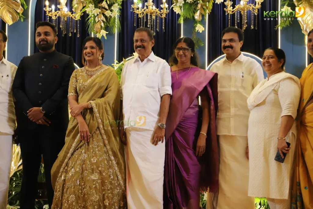 Jose K Mani Daughter Rithika wedding reception 021 - Kerala9.com Jose K Mani Daughter Rithika wedding reception 021