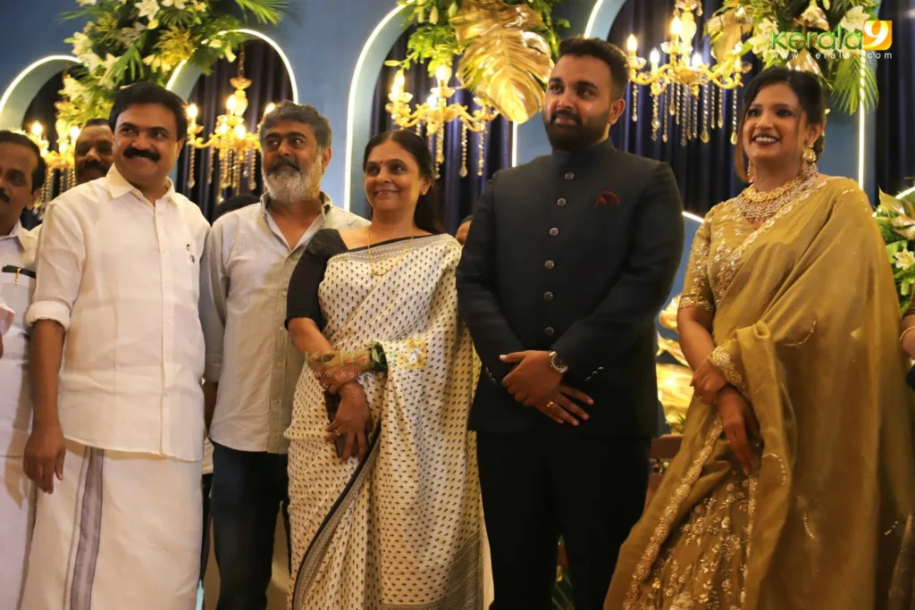 Jose K Mani Daughter Rithika wedding reception 022 - Kerala9.com Jose K Mani Daughter Rithika wedding reception 022