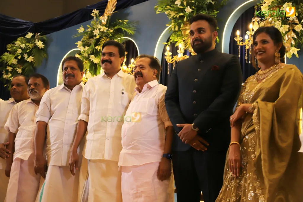 Jose K Mani Daughter Rithika wedding reception 027 - Kerala9.com Jose K Mani Daughter Rithika wedding reception 027