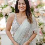 saniya iyappan in white stone dressing style photos 002