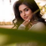 mamitha baiju in white full sleeve churidar dress photos 001