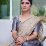 gayathri suresh in dhavani dress photos 006