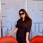 malavika menon in full black dress outfit photos 003