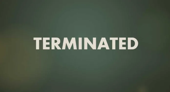 terminated