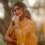 anikha surendran in cotton saree with thread work and blouse style photos 001