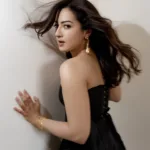 catherine tresa in black off shoulder dress style photos 001