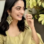 namitha pramod in pista green churidar and ornaments ideas photos 006
