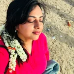anna reshma rajan in mallipoo with makeup look photos