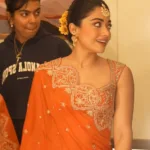 rashmika mandanna latest images in saree-001