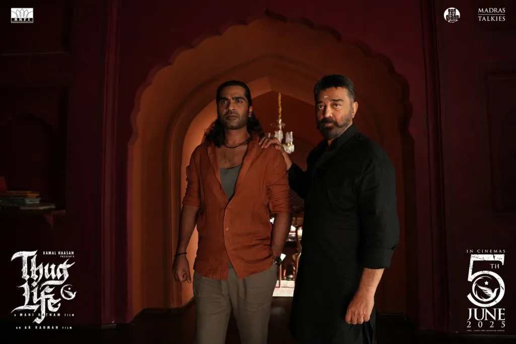 thug life movie kamal haasan and simbu hd photos