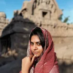 nimisha sajayan in white churidar with dupatta style photos 009