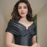kajal aggarwal latest photos in black outfit