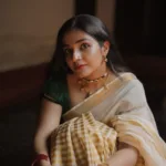 actress rajisha vijayan onam 2025 celebration in saree photos