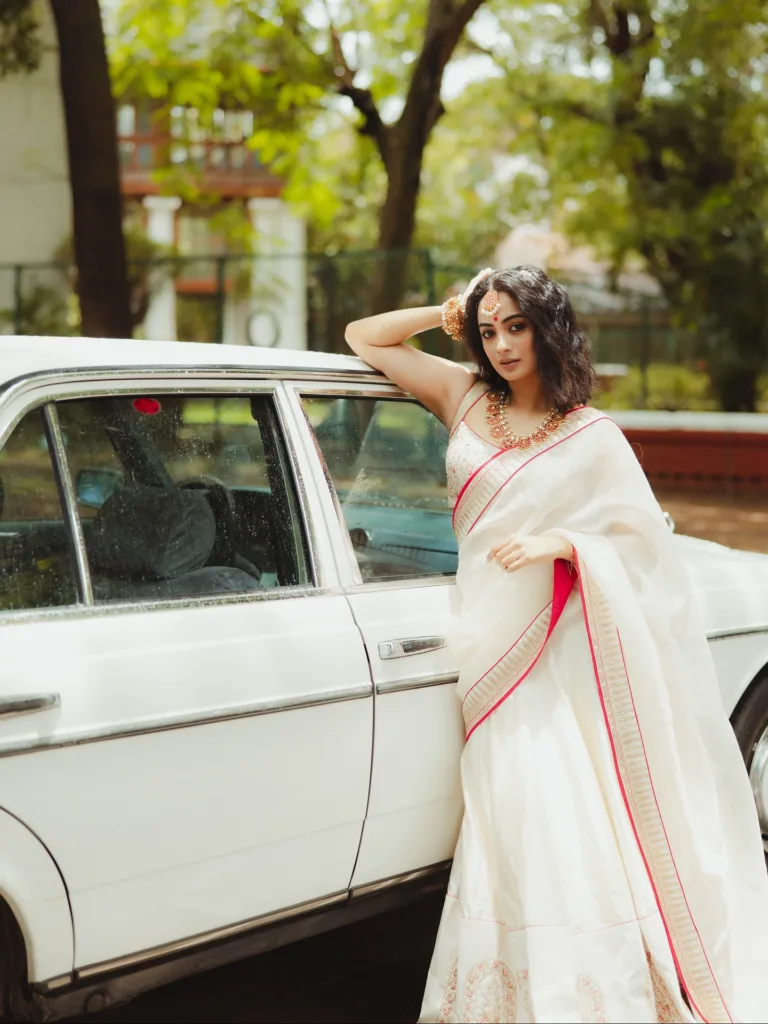 namitha pramod onam saree 2025 photos 003