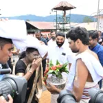 President Droupadi Murmu at Sabarimala temple photos