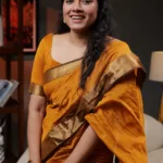 actress anumol in thenmozhi designs saree blouse images