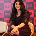 drishya raghunath in brown colour outfit photos