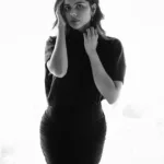 kalyani priyadarshan black and white photo 004