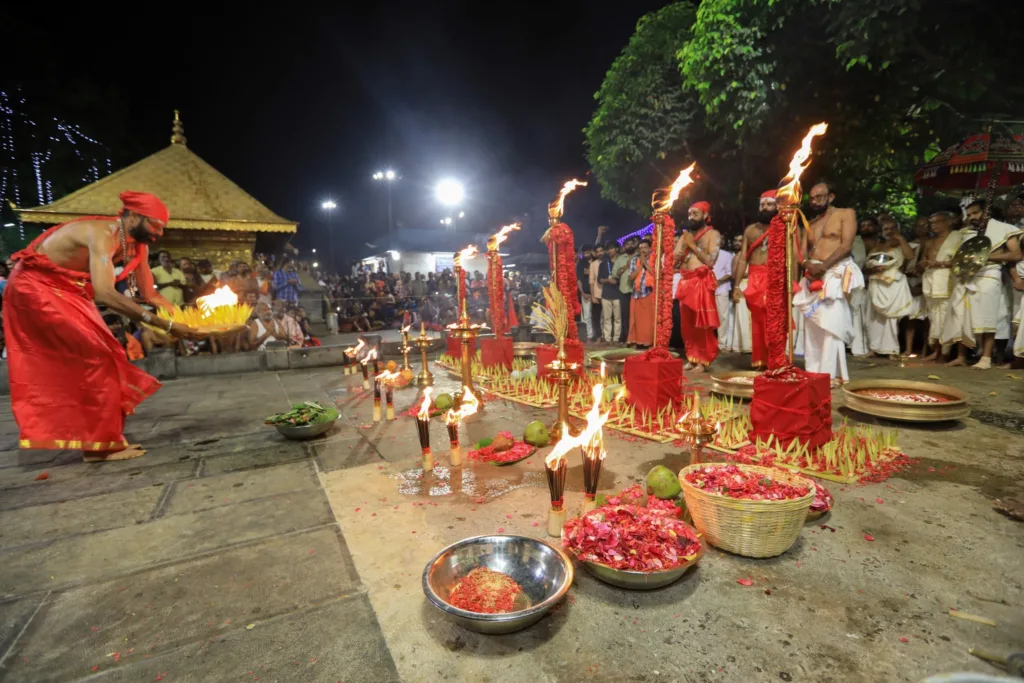 sabarimala guruthi pooja photos 006