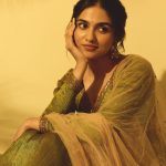mamitha baiju in anarkali churidar photos