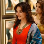 manju warrier latest photos in churidar and gold necklace