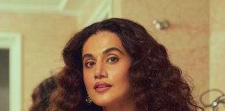 Taapsee Pannu taapsee pannu in bodycon short dress with curly hair style photos