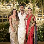 Ashika Ranganath at vijay and rashmika reception photos