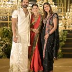 Mrunal Thakur at vijay and rashmika reception photos