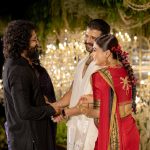 Nani at vijay and rashmika reception photos