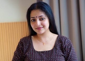 Anu Sithara actress anu sithara in dot printed simple churidar stitching ideas photos