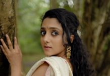arsha chandini baiju latest photos in saree outfit