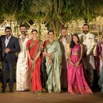 chiranjeevi family at vijay and rashmika reception photos