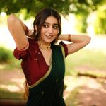 priya warrier in wedding function outfit and look ideas photo