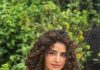 anupama parameswaran in yellow colour frock outfit style photos