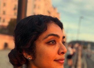rima kallingal in multicolour co ord set style ideas photos