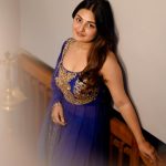 esther anil in party wear outfit simple and elegant look ideas photos
