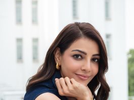 Kajal Aggarwal kajal aggarwal in denim co ord set trending ideas photos