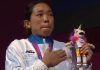 Mirabai Chanu Wins India First Gold at Commonwealth Games