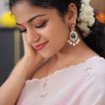 actress Hansika Krishna onam saree by SIAH by Ahadishika
