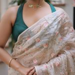 actress ahana onam outfit ideas onam saree by SIAH by Ahadishika