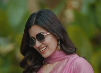 Anju Kurian anju kurian in contemporary pastel pink ethnic suit set consisting of a straight cut kurti matching trousers and a dupatta photos