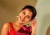 anupama parameswaran in saree photos