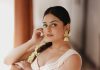 esther anil in latest trending outfit and makeup for function photos