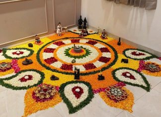 100+ Best Onam Pookalam Designs 2026: Simple & Prize-Winning Athapookalam Ideas onam pookalam design