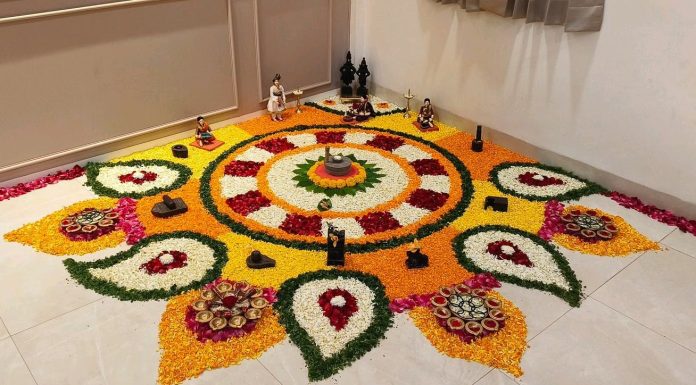 100+ Best Onam Pookalam Designs 2026: Simple & Prize-Winning Athapookalam Ideas onam pookalam design