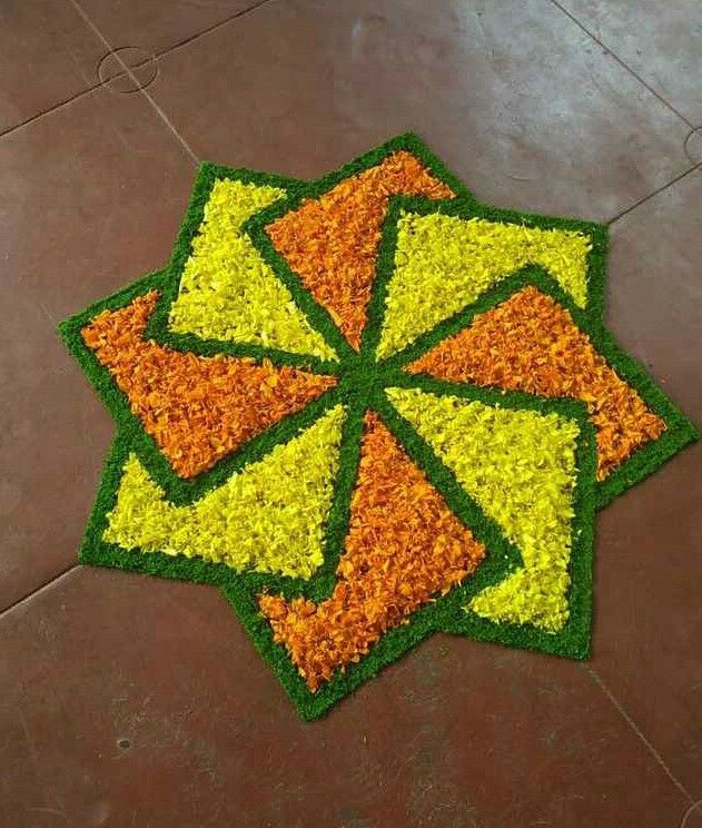 onam pookalam design